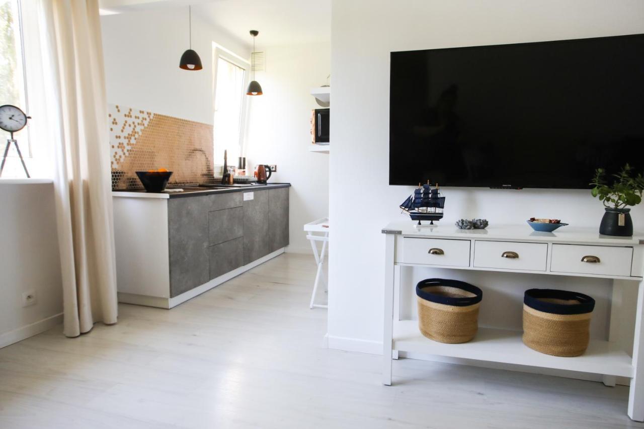 Apartament Szaro Na Bialym Władysławowo Exteriér fotografie